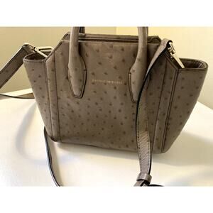 Diane von Furstenberg ostrich purse